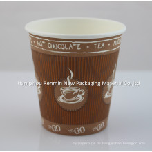 Kaltes Getränk Tee Einmal-Plastikbecher für Kaffee